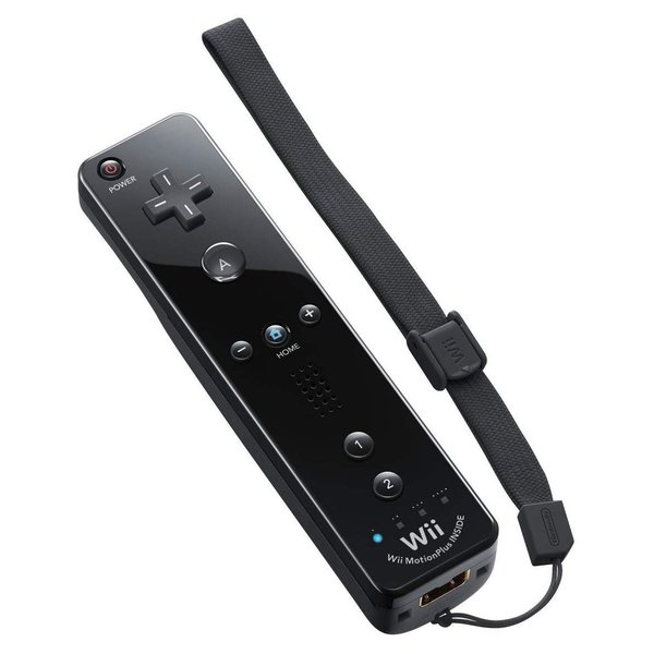 Nintendo Wii Remote Plus, Black (Renewed)