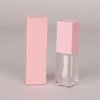 25pcs 25 * 25 * 86mm Craft paper box for lip gloss 350gms lipstick packing box for lipgloss tubes(pink paper box 25pcs)