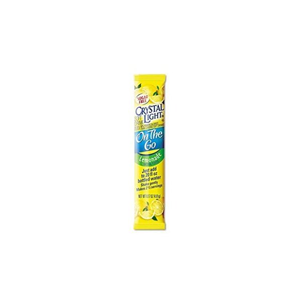 3 Pack Flavored Drink Mix, Lemonade, 30 8-oz. Packets/Box by Crystal Light. (Catalog Category: Office Maintenance, Janitorial & Lunchroom / Food & Beverage)
