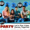 32 Pcs Video Game Punch Balloons Pixelated Punch Ball Pixel Video Game Punching Balls Latex Punch Balls Toys for Fun Games, Birthday Party Favors Supplies, Goodie Bag Filler (Blue, Black)