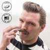 ZEUS Mustache Wax - Natural Shine, Moisturizing, Conditioning Moustache Wax, Light-Medium Hold – MADE IN USA (3 PACK)