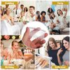 Uonlytech 10pcs 14 Teeth Plastic Hair Side Combs, Small French Teeth Hair Combs Hair Clip Combs Clear Barrettes Bun Holder for Women Bridal Wedding