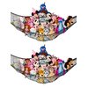Lilly's Love Stuffed Animal Hammock | Corner Hanging Organizer, Stuffed Animal Storage | Easy to Hang Plushie Net w/Included Anchors & Hooks | Cute Room & Bedroom Decor (Black, 2 Pack)