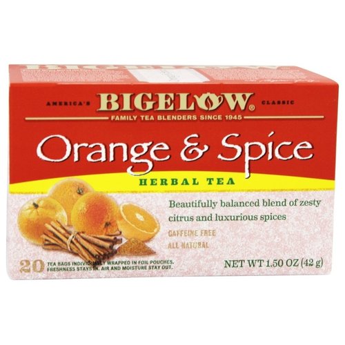 Bigelow Orange & Spice Tea Bags - 20 ct - 3 Pack
