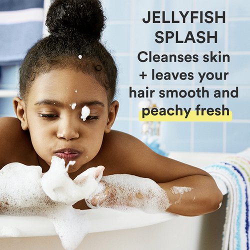 Suave Kids 3 in1 Shampoo & Body Wash for Kids Nickelodeon Spongebob Dermatologist-Tested and Tear-free, Strawberry, Yellow, 28 Fl Oz