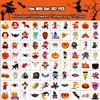Smilinfit Halloween Temporary Tattoos for Kids, Halloween Party Favors Individually Wrapped Sheets, Halloween Birthday Party Decorations Supplies, Halloween Gifts, Goodie Bag Fillers Tattoo Stickers