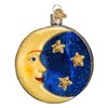 Old World Christmas Ornaments: Outer Space Gifts Glass Blown Ornaments for Christmas Tree, Man on The Moon