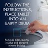 Glisten Washing Machine Cleaner and Freshener Deodorizer, Cleans Top Load and Front Load Washers, Fresh Scent, 9 Tablets