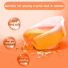 Clear Crystal Slime Kit 8 Pack, Jelly Cube Crunchy Slime, Includes 8 of Slime Add-ins, Kids Slime Stress Relief Toy, Slime Party Favors for Girls & Boys