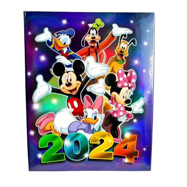 Mickey Mouse and Gang 2024 Photo Album 4"X 6" Holds 200 Photos.