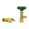 Wisepick R290 and R600A Charging Hose and Gauge Set with Can Tap and Shut Off Valves