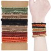 Volnova Boho Hair Ties Bracelets for Women 24 Pieces Hair Tie Bracelet 4 Styles Gorgeous Dual-Use Bracelet and Hair Tie, Soft & Stylish No Damage Hair Accessories