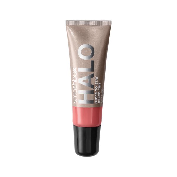 Smashbox Halo Sheer To Stay Cream Cheek + Lip Tint, Sheer-to-Medium Coverage, Flush Matte Color