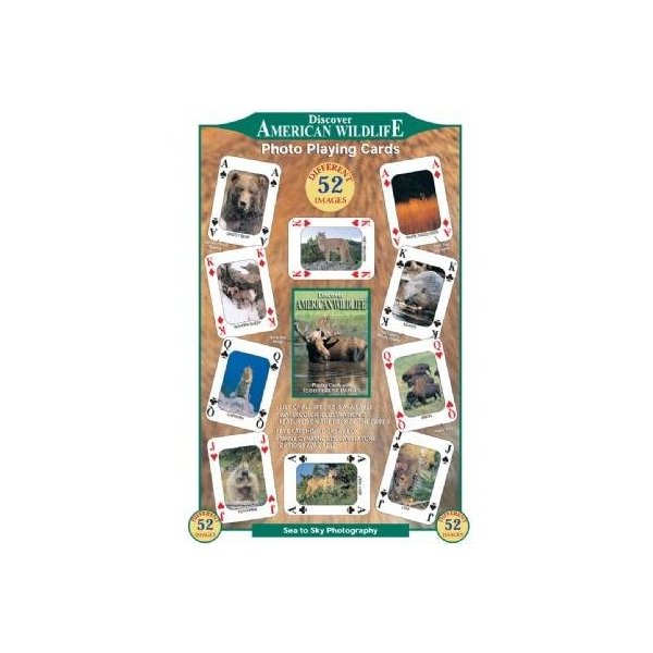 American Wildlife Playing Cards
