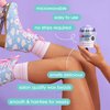 Nad's Hair Removal Waxing Dots - Cotton Candy Hard Wax Beads Kit - For Women - Microwaveable No-Strip Formula - Face, Body, Bikini, Underarms