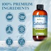 NutriNoche Liquid Calcium Supplement - 99.99% Ultra Pure Crystalline Nano Calcium for Women, Men & Children - Calcium Citrate Alternative - Absorbed at a Cellular Level Sublingually - 30 ppm