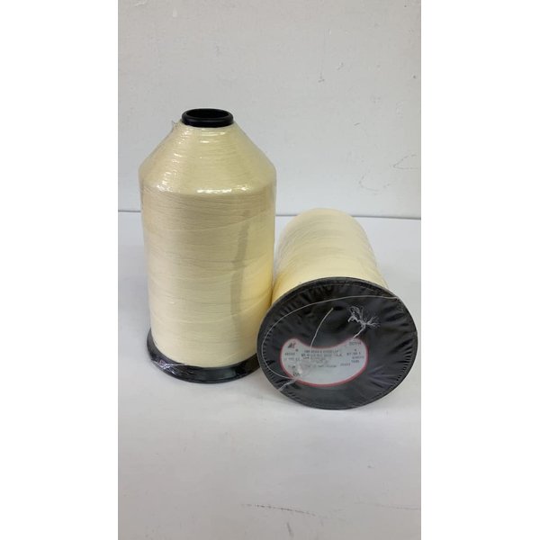 A&E LLC 69 Nylon Tex 70 Bonded Nylon Thread Cream 35553-16 oz Spool Free with One Piece Galaxy Supply 5" Seam Ripper.