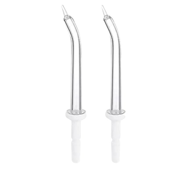 Replacement Tips for ToiletTree Products Children's Countertop Water Flosser. Twin Pack