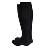 Truform Compression Socks, 30-40 mmHg, Men's Dress Socks, Knee High Over Calf Length, Black, Small