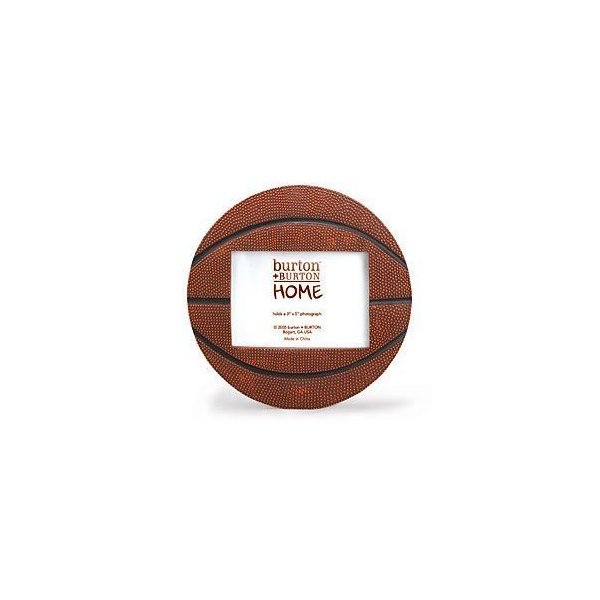 Basketball Shaped Picture Frame - Perfect for Sports Team Photo!