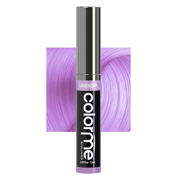 Colorme Root Touch Up Temporary Hair Mascara to color and Blend Semi Permanent Dye regrowth. Washes Out (LAVENDER)