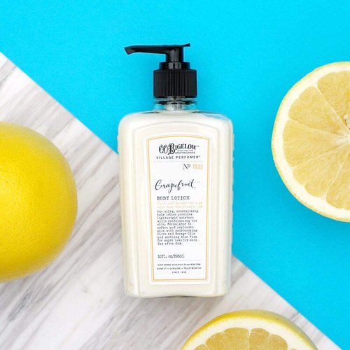 C.O. Bigelow Village Perfumer Moisturizing Body Lotion for Women and Men, Grapefruit Scented Lotion - No. 1951, 10 fl oz