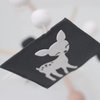 Vlokup Montessori Mobile, Black and White Woodland Baby Crib Mobile, Neutral Nursery Mobile Decoration for Pack N Play, for Baby Boy & Girl