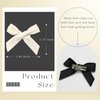 YAEISM 30PCS Bow Hair Clips 3 Colors Satin Mini Bowknot Hair Bows Kawaii Bow Claw Clip Barrettes Ribbon Hairpins for Women Girls