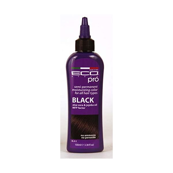 Eco Pro Hair Color Black (Pack of 4)