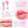 Color Changing Moisturizing Lip Glow Oil, Magic Plumping Lip Oil, Warm Change Color Changing Moisturizing Lip Gloss Long Lasting Nourishing Lip Glow Oil Non-sticky Primer Lip Tint (02 Shimmer Pink)