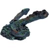 Supa Anchor On Rock Aquarium/Fish Tank Ornament | Realistic Detail | Approx. 15cm(L) x 13cm(W) x 9.5cm(H)
