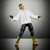 Mattel WWE Elite Action Figure & Accessories, 6-inch Collectible Channing “Stacks” Lorenzo with 25 Articulation Points, Life-Like Look & Swappable Hands