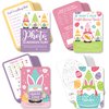 Big Dot of Happiness Easter Gnomes - 4 Spring Bunny Party Games - 10 Cards Each - Gamerific Bundle