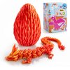 Dragon Eggs,Dragon Eggs with Dragon Inside,15''3D Printed Dragon, Adults Fidget Toy, Home Office Decor Executive Desk Toy,3D Printed Gift for Christmas
