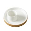 Ceramic Incense Holder, Bundle Smudge Bowl, Smudging Plate for White Sage, Palo Santo Sticks, Candles For Offering