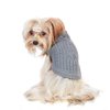 Jnancun Cat Clothes 14 Color Turtleneck Knitted Sleeveless Dog Sweater Warm Winter Cat Sweater Outfits for Cats or Small Dogs in Cold Season(Medium, Grey)