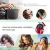 Collapsible Hair Diffuser for Curly Hair, Universal Hair Diffuser Attachment for Hair Dryer Adjustable from 1.65 inch to 3.14 inch, Blow Hair Dryer Diffuser for Long Thick Natural Wavy Hair