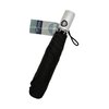 totes Automatic Open Close Water-Resistant Travel Folding Umbrella, (Black)