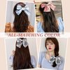 8 PCS Hair Bows for Women Girls,Hair Bows,Bow-knot Hair Clips for Women Thick Hair & Thin Hair,Big Bows Hair Clips,Nonslip Bows Claw Clips for Women