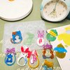 3 Set Earrings Resin Mold Jewelry Silicone Molds for Epoxy Resin Easter Day Egg Shapes for Women Earrings Keychain Jewelry Pendant Craft Supplies Mould Earring Hooks, DIY Making Decor Art Crafts