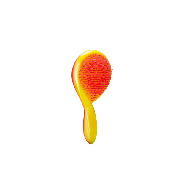 Michel Mercier Detangling Brush for Girl - Kids Hair brush Painless & Relaxing Small Brush for Girls Curly Hair, Wet or Dry Hair - Specially Designed for Young Hands (Fine)