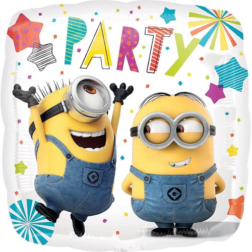 Anagram Descpicable Me Minions 7th Birthday Party Supplies 8 pc Balloon Bouquet Decorations