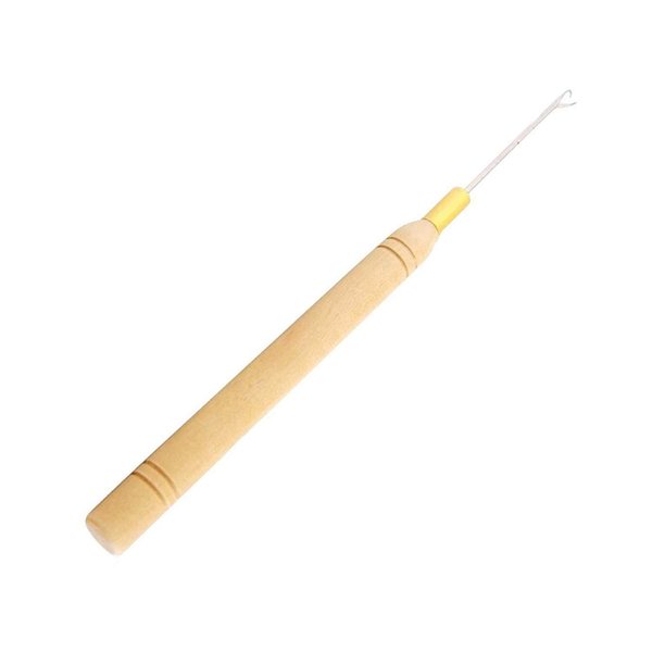 Dsoar Latch Hook Crochet Needle for Dreadlock Extensions Pulling Microneedle for Tinsel Hair Extension,Embroidery needles,Feather and Dreads Installation