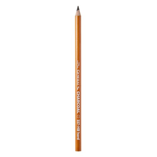 General Charcoal Pencil 557-Hb Box Of 12