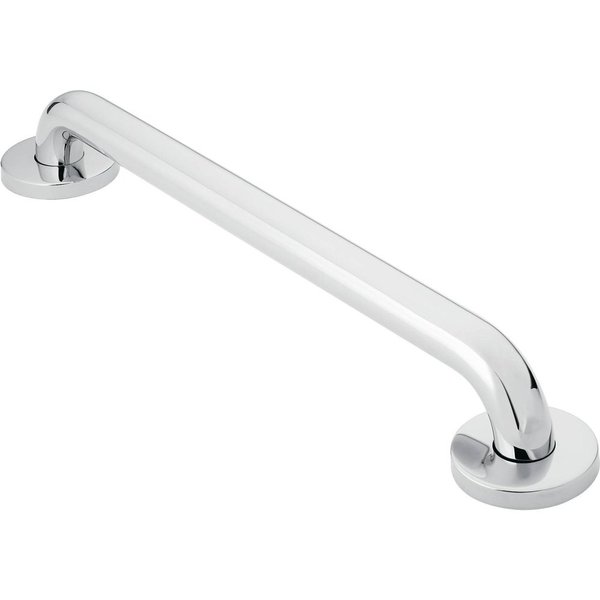 Moen R8718PS Bathroom Safety 18-Inch Grab Bar with Concealed Screws, Stainless