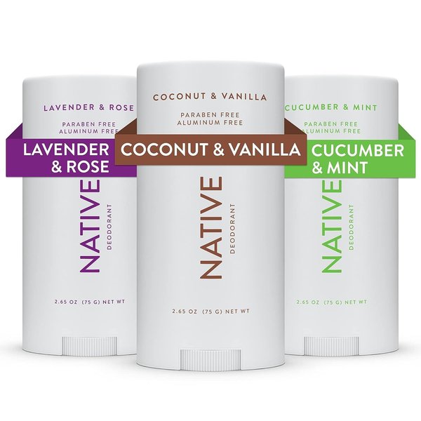 Native Deodorant Contains Naturally Derived Ingredients, 72 Hour Odor Control | Deodorant for Women and Men, Aluminum Free with Baking Soda, Coconut Oil and Shea Butter | Classic