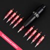 Ambition 20Pcs Disposable Tattoo Cartridge Needles Bugpin 1RL - 0.25MM Permanent Makeup Eyebrows Eyeliner Lips & SMP Tattoo Cartridge Supplies for Rotary Tattoo Pen Machine (0801RL)