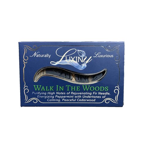 Luxiny Men’s Soap Bar, Natural Bar Soap Walk in the Woods with Cedarwood Peppermint & Fir Oil is Handmade Body Soap Bar Palm Oil Free, Moisturizing, Vegan Castile Soap with Essential Oils (Single)