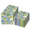 40pcs Blue Tiles Print Lemon Napkins Lemon Party Paper Napkins Tiles Lemons Paper Napkins Blue Yellow Disposable Napkins Tiles Lemons Luncheon Napkins for Summer Lemon Party Supplies