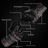 J.A.G. JAG Motorcycle Gloves, Brown Leather Perforated Motorcycle Gloves for Men with Knuckle Protection, Touchscreen Motorbike Gloves (Brown, X-Small)
